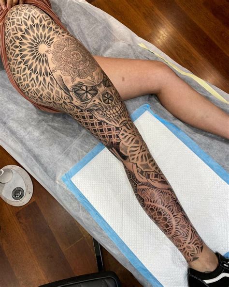 full leg tattoo|full leg sleeve tattoo female.